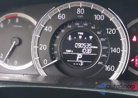 2014 Honda Accord Ex-L V-6 из США, поврежденный, VIN 1HGCR3F87EA043495